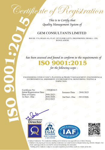 GEM Consultants Limited_ISO 9001 Certificate